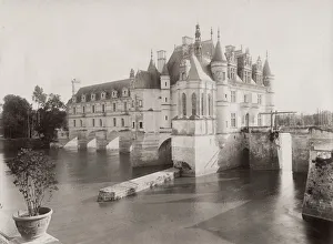 Defensive Structure Prints: Chateau of Chenonceau, Loire Valley, France