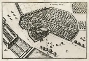 Surrounds Prints: Chateau Circa 1700