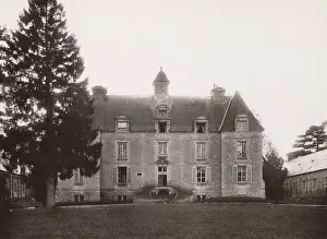 Frontage Prints: Chateau d Equay, France - Main Facade