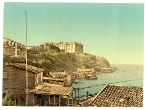 Chateau du Pharo, Old Harbor (Vieux Port), Marseilles, Franc Chateau du Pharo, Old Harbor (Vieux Port), Marseilles, Franc