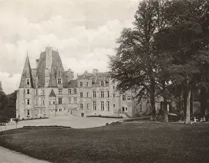 Chateaux Prints: Chateau de Fontaine-Henry, France
