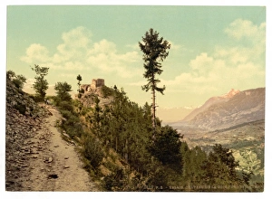 Pres Gallery: Chateau de la Soie pres Saviese, Valais, Switzerland Chateau