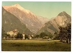 Valais Prints: Chateau de Werra, Valais, Switzerland