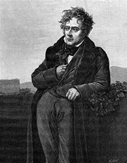 Vicomte Prints: Chateaubriand (Girodet)