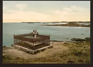 Malo Prints: Chateaubriands tomb, St. Malo, France