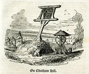 Inns Prints: On Chatham Hill, Kent