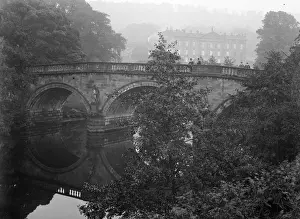 Stunning Prints: Chatsworth House and Bridge