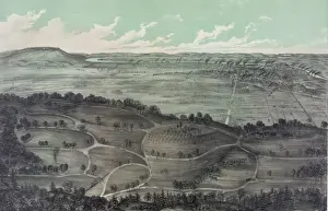 Chattanooga, Tenn. as seen from Bragg Hill, Missionary Ridge
