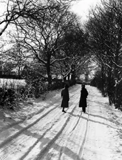 Chatting in the Snow