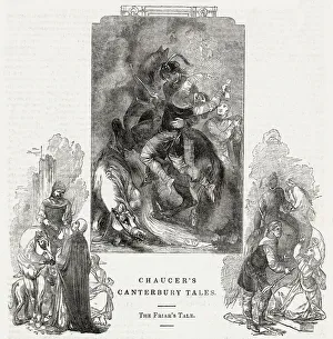 Images Dated 4th November 2019: Chaucer, The Canterbury Tales -- The Friars Tale