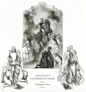Images Dated 23rd December 2019: Chaucer, The Canterbury Tales -- The Squires Tale