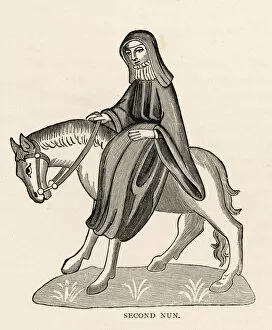Side Saddle Collection: Chaucer, Second Nun