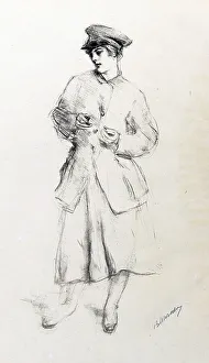 Chauffeuse, by Albert de Belleroche, WW1
