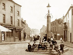 Cheadle Prints: Cheadle The Cross early 1900s