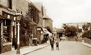 Hulme Prints: Cheadle Hulme Mellor Road early 1900s