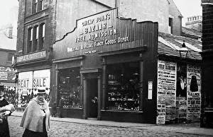 Cheap John's Bazaar, Hammerton Street, Burnley, early 1900s