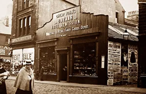 Cheap John's Bazaar, Hammerton Street, Burnley, early 1900s