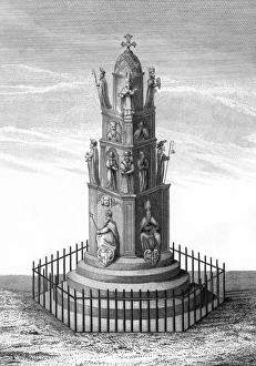 1606 Collection: Cheapside Cross