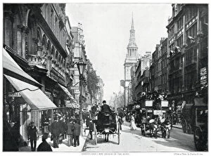 Hansom Gallery: Cheapside, London 1896