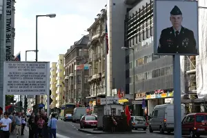 Checkpoint Charlie reconstruction, Berlin, Germany