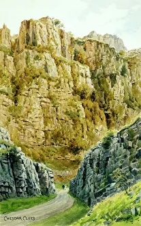 Gorge Prints: Cheddar Cliffs, Cheddar Gorge, Somerset