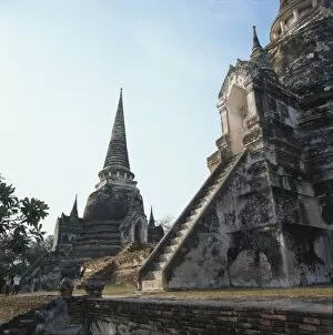 1503 Collection: Chedis of the Wat Si Sanphet, Ayutthaya, Thailand