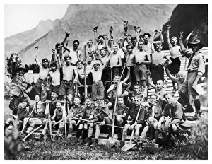 Cheering Scouts
