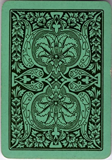 Images Dated 29th December 2015: Cheery Families, design on back of card