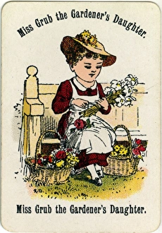 London Flower Girl 1890