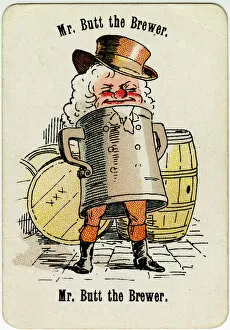 Images Dated 30th December 2015: Cheery Families - Mr Butt the Brewer