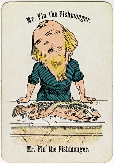 Doyle Collection: Cheery Families - Mr Fin the Fishmonger