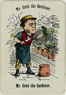Growing Prints: Cheery Families - Mr Grub the Gardener
