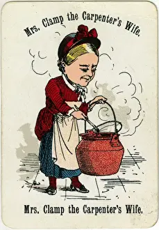 Stirring Prints: Cheery Families - Mrs Clamp the Carpenters Wife