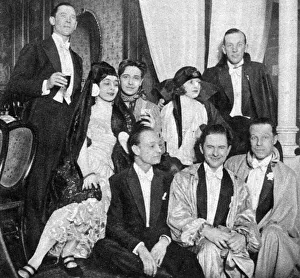 Images Dated 17th April 2012: Chelsea Arts Ball - Noel Coward and Ivor Novello