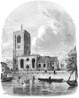 Anglican Gallery: Chelsea Church 1860