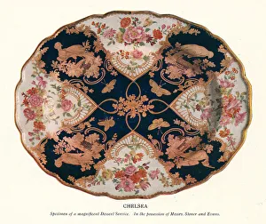 Symmetrical Prints: Chelsea Dessert Service