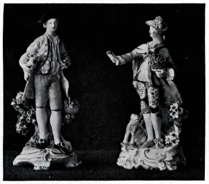Bases Prints: Two Chelsea Figures