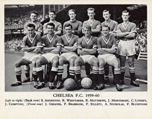 Images Dated 15th August 2017: Chelsea Football Club - 1959-1960 season