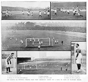 Images Dated 3rd March 2011: Chelsea vs West Bromwich Albion 1905