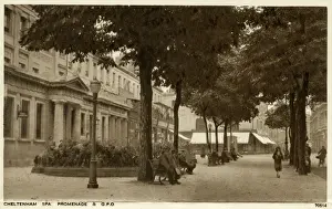 Cheltenham, Gloucestershire - Promenade and Post Office