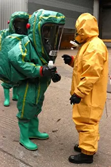 Chemical exercise, Barkers car park, Kensington