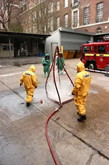 Chemical exercise, Barkers car park, Kensington