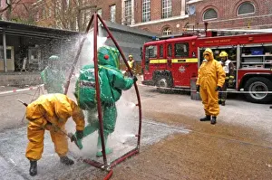 Chemical exercise, Barkers car park, Kensington