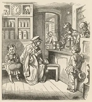 Unwell Prints: At the Chemist / 1870
