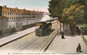 Cherbourg - Barracks of the crews of French Navy