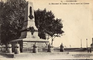 Cherbourg, France - Memorial to Colonial Soldiers / Sailors