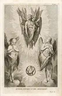 Cherub Prints: Three Cherubim