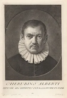 Uffizi Prints: Cherubino Alberti, Italian architect, engraver and painter, 1553