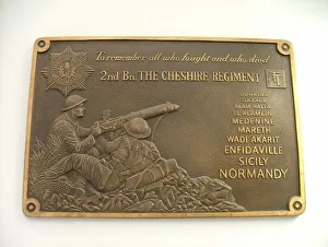 50th Gallery: Cheshire Regiment Memorial, Musee du Debarquement