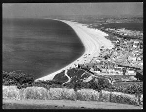 Cliff Collection: Chesil Beach / Dorset / 1930